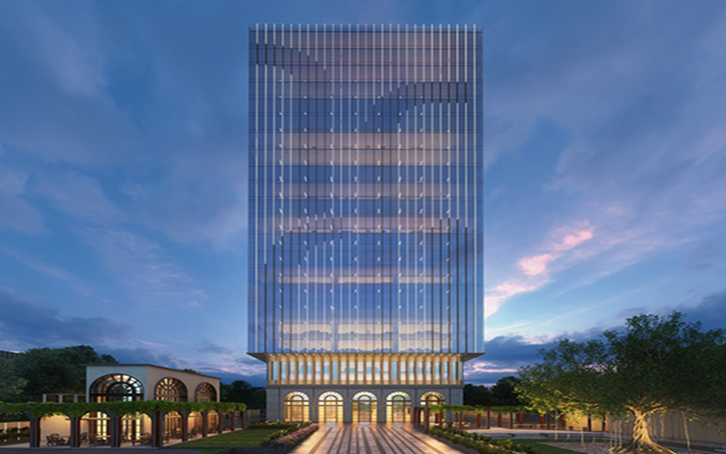 Shapoorji Pallonji luxury residential building in Sector 46, Gurugram with 3 & 4 BHK apartments for sale